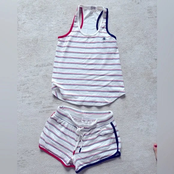 PJ Salvage Take Me To Paradise Pajama Set - Picture 1 of 9